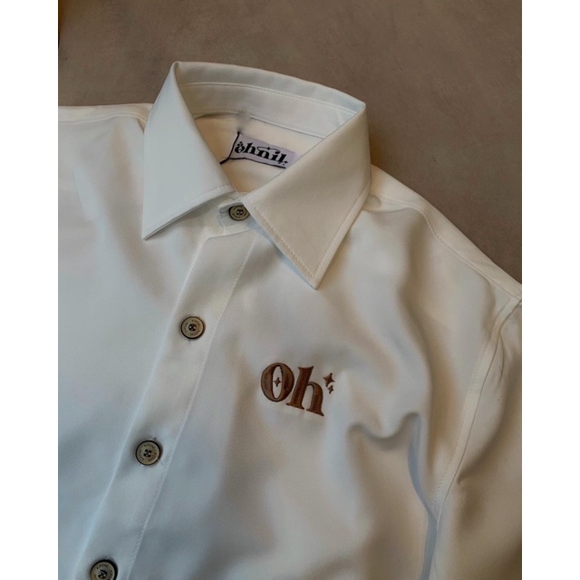 Áo Somi Tay Ngắn Thêu Logo - OHNIL