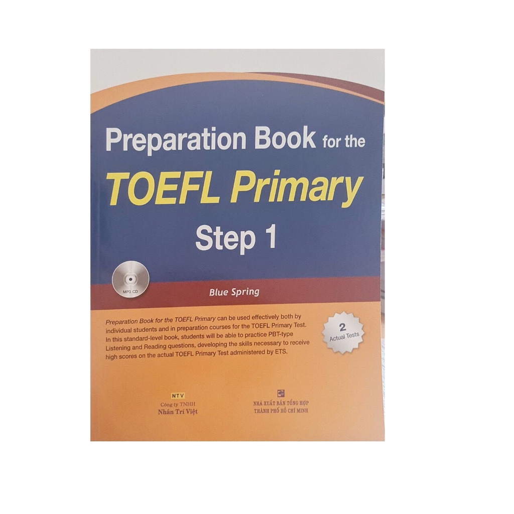Sách - Prepartion Book for the Toefl Primary Step 1 ( Nhân Trí Việt )