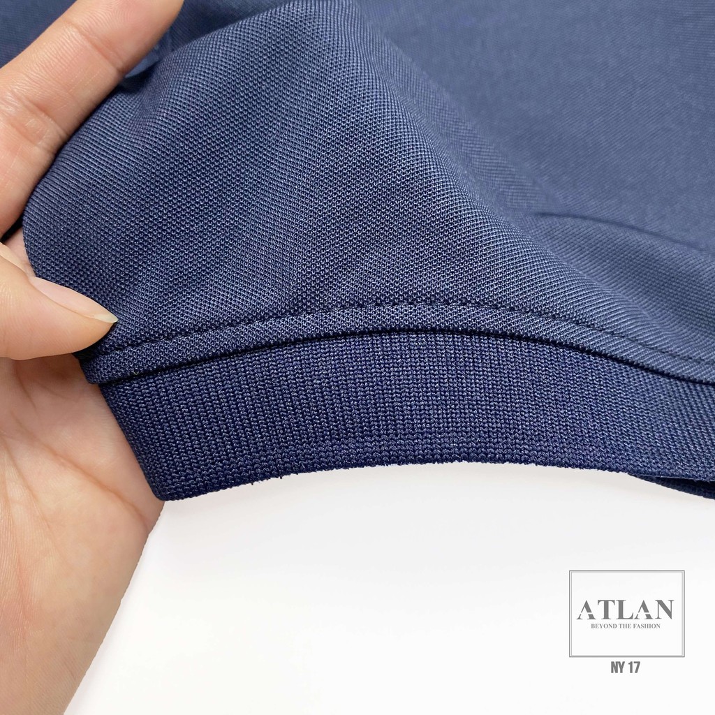 Áo Ngắn Tay Nam 💖 𝘍𝘳𝘦𝘦𝘴𝘩𝘪𝘱 💖 Áo Polo Nam Cổ Bẻ Xanh Đen Chất Vải Cotton 4 chiều - NY17 | BigBuy360 - bigbuy360.vn