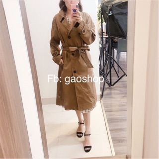 Áo trenchcoat xuất Hàn