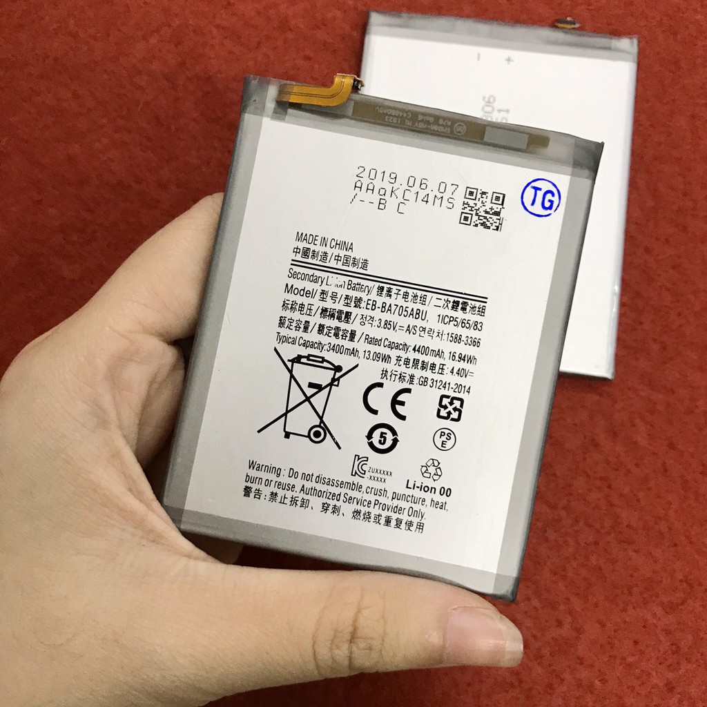 Pin Samsung A70 / A705 zin BH 6 tháng