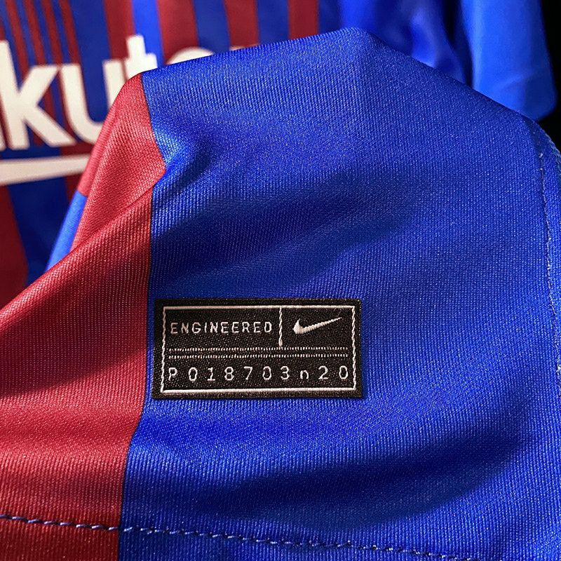 Áo Thun Thể Thao Jersey Barca Home 2021 / 2022