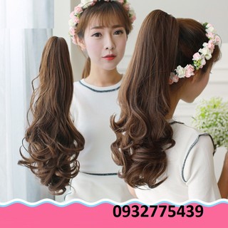Tóc giả kẹp ngoạm tơ nhật S87