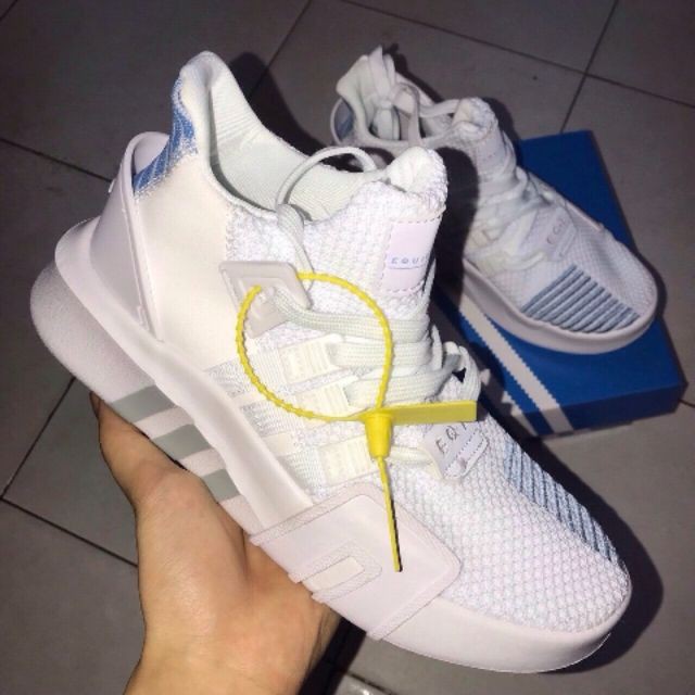 🎁FULL BOX🎁 Giày Sneaker Nam, Nữ  EQT Trắng Gót Xanh Cao Cấp | BigBuy360 - bigbuy360.vn
