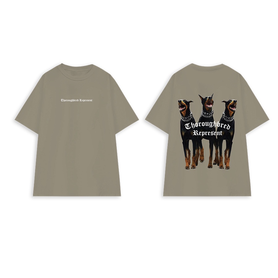 Áo thun form rộng tay lỡ unisex- Áo phông oversize in hình theo phong cách Âu Mỹ