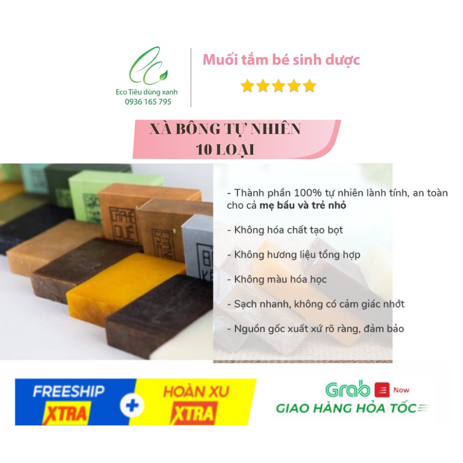 Xà Bông Thảo Mộc Sinh Dược 100% Từ Thiên Nhiên