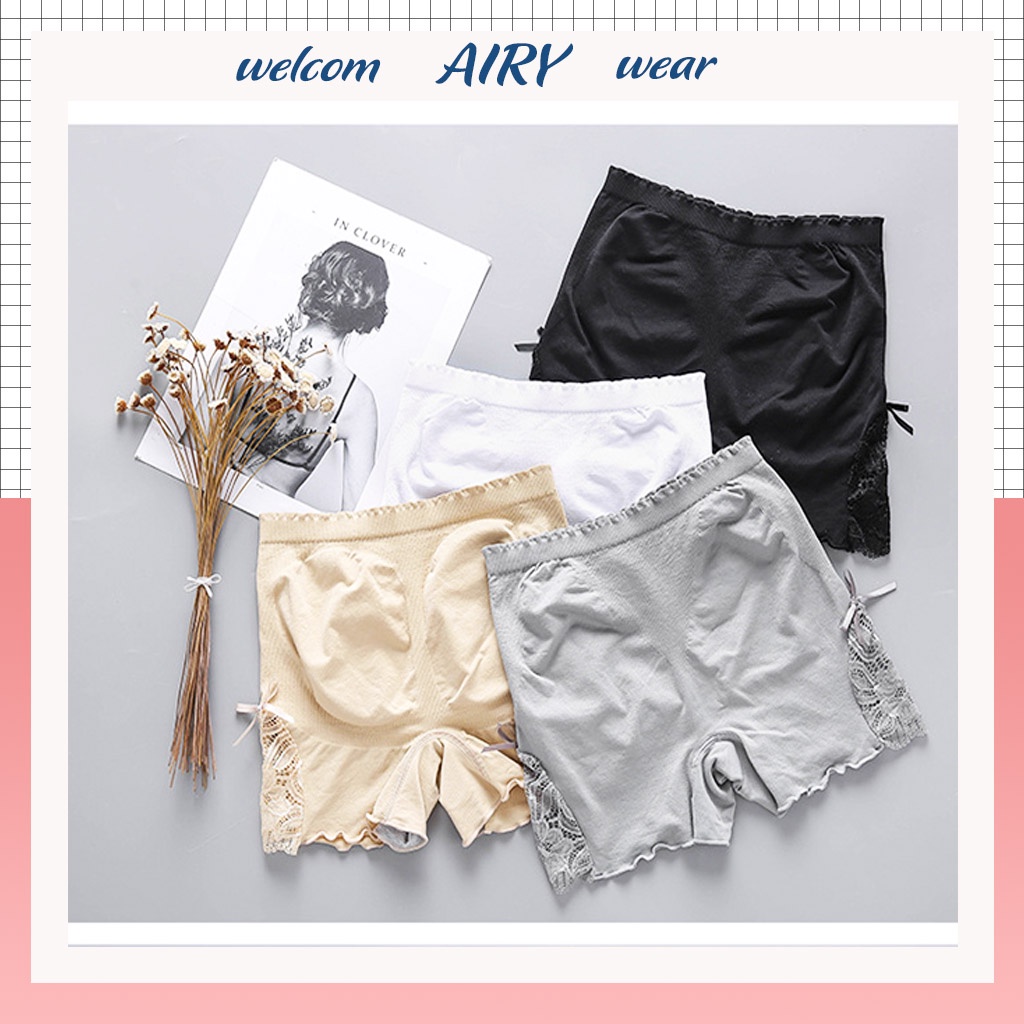 Quần Váy Nâng Mông, Quần Mặc Trong Váy Cotton Cao Cấp 21A022