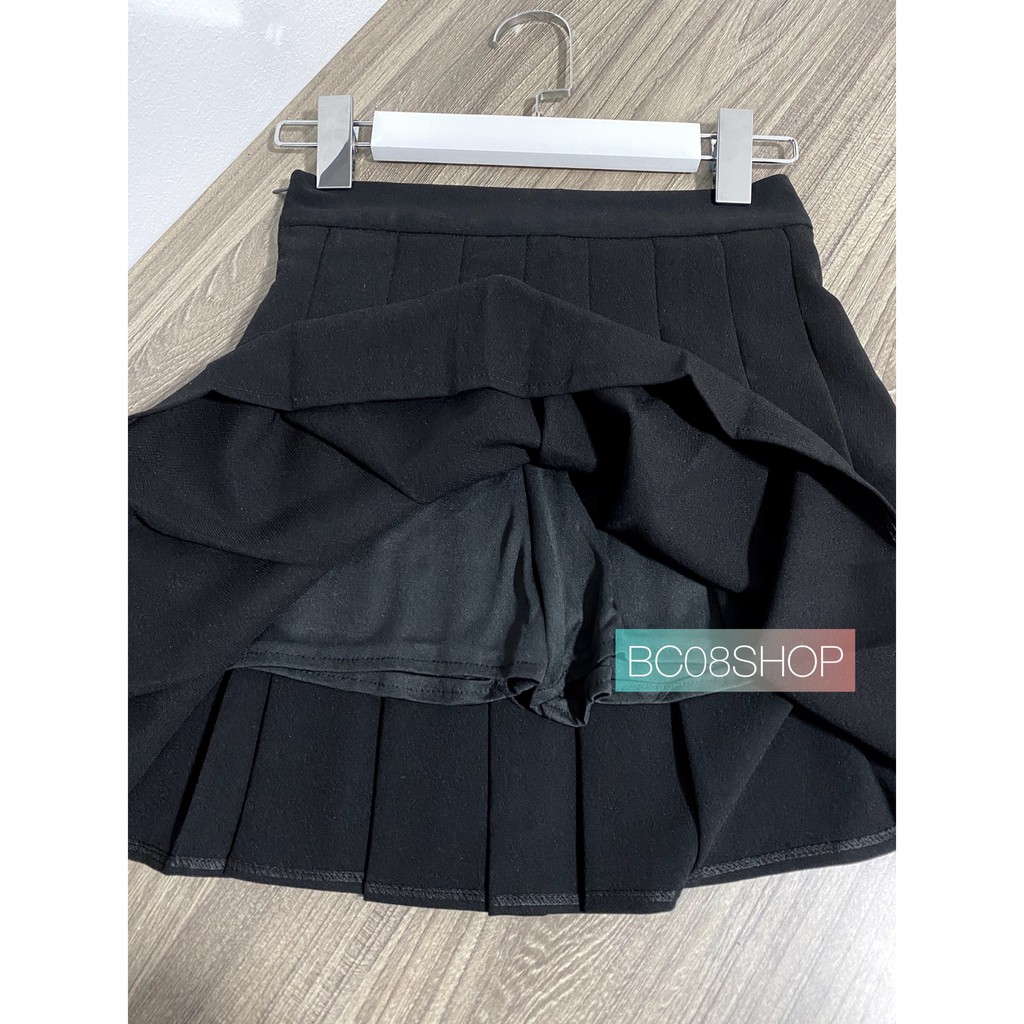 Chân váy Tennis xếp ly xòe Ulzzang Dáng ngắn có quần bên trong Basic BC302 | BigBuy360 - bigbuy360.vn