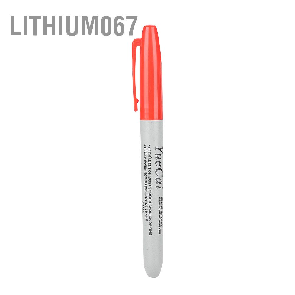 Lithium067 6Pcs/Set Tattoo Piercing Skin Marker Positioning Pen Permanent Makeup Body Art Beauty Tool