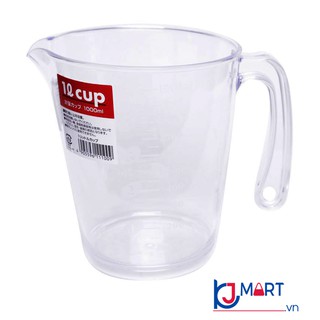 Ca (cốc) đong chia vạch 1000ml Nhật Bản