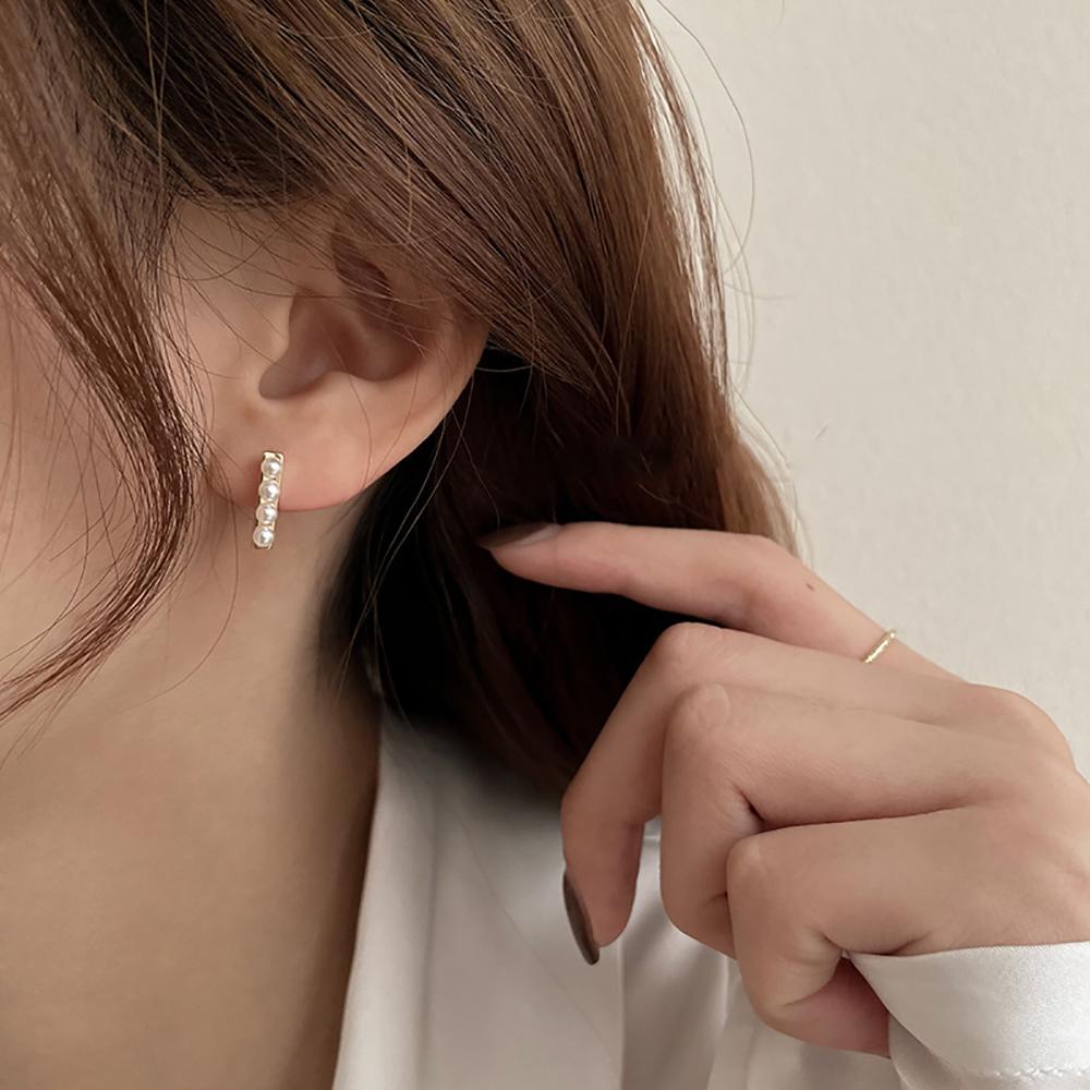 Bông Tai Thiết Kế Mới Cao Cấp Thời Trang Theo Phong Cách Hàn Quốc