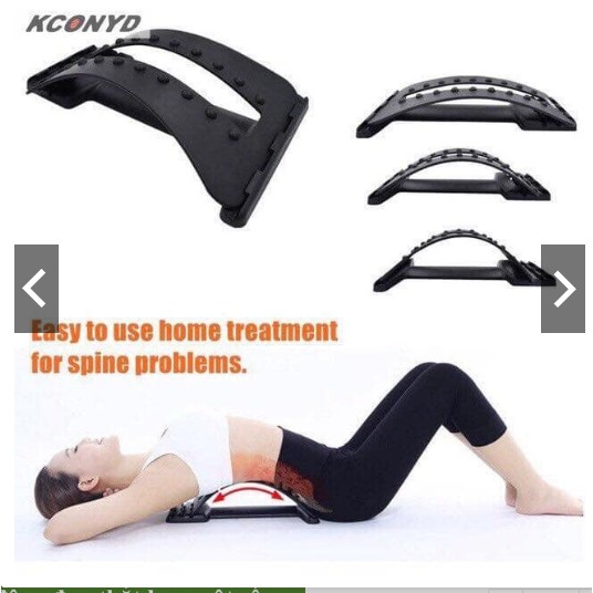 Dụng cụ massage hỗ trợ tập lưng  ,nắn chỉnh cột sống