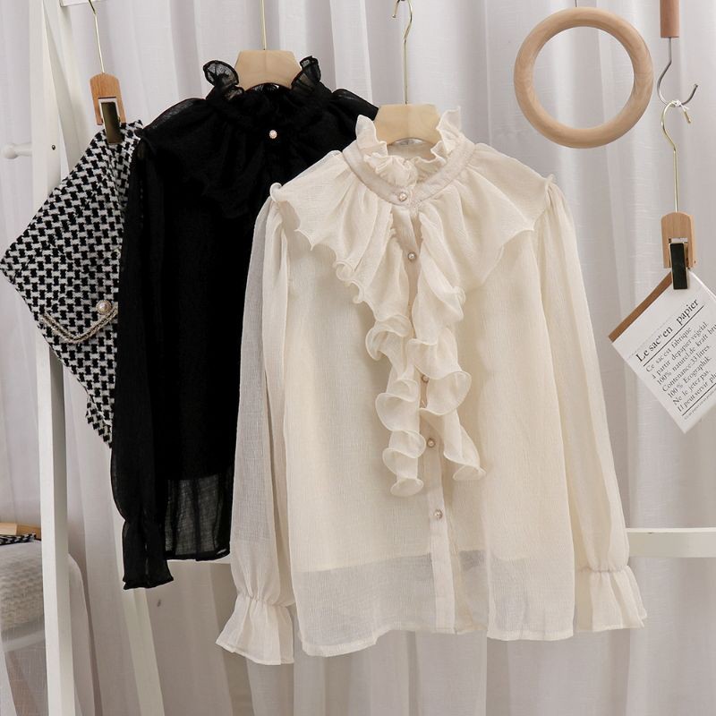 🍑order🍑 áo voan tiểu thư bèo