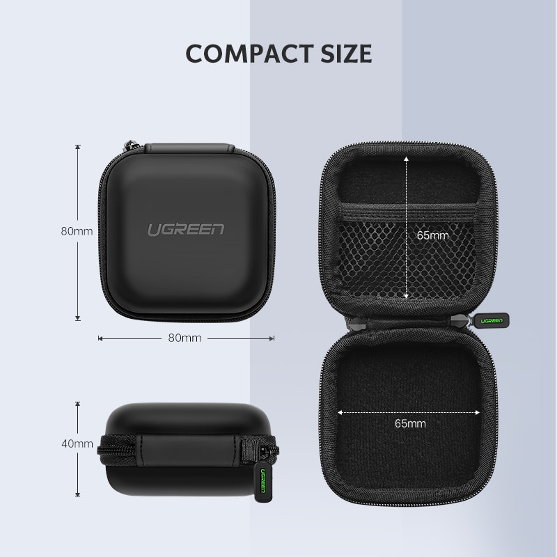 SENNHEISER Ugreen Hộp Cứng Đựng Tai Nghe Không Dây Kết Nối Bluetooth Airpods