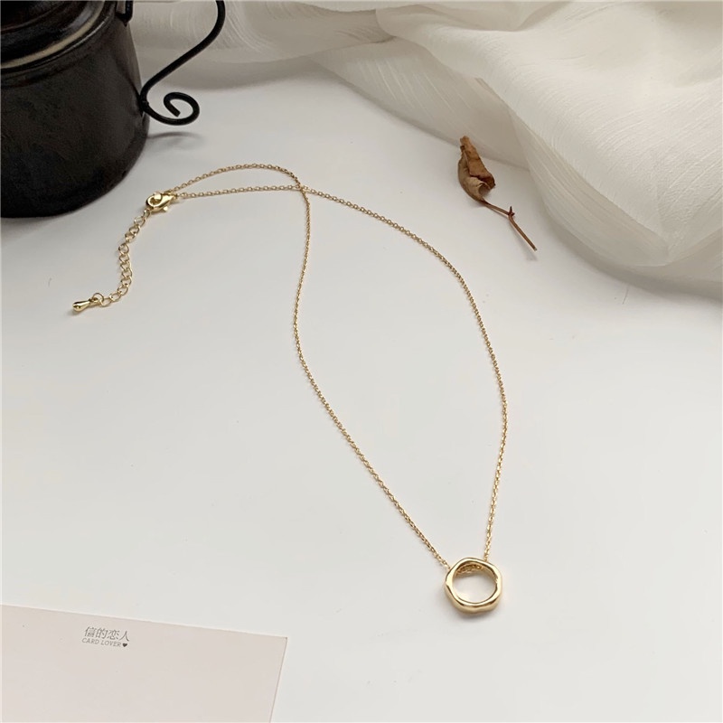 Vòng cổ choker dây xích mặt lục giác VC015 Leous Accessories