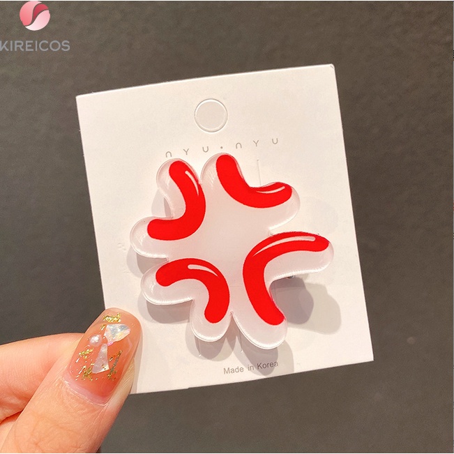 1 Kẹp Tóc Biểu Tượng Emojis Siêu Cute Phô Mai Que