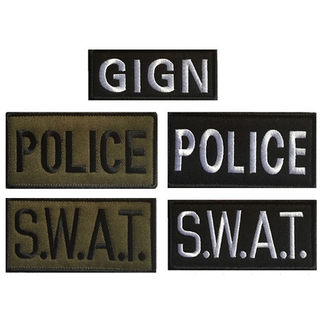 1 Miếng Vá & Vá Vòng Tròn GIGN / S.W.A.T / Cảnh Sát Quân Đội