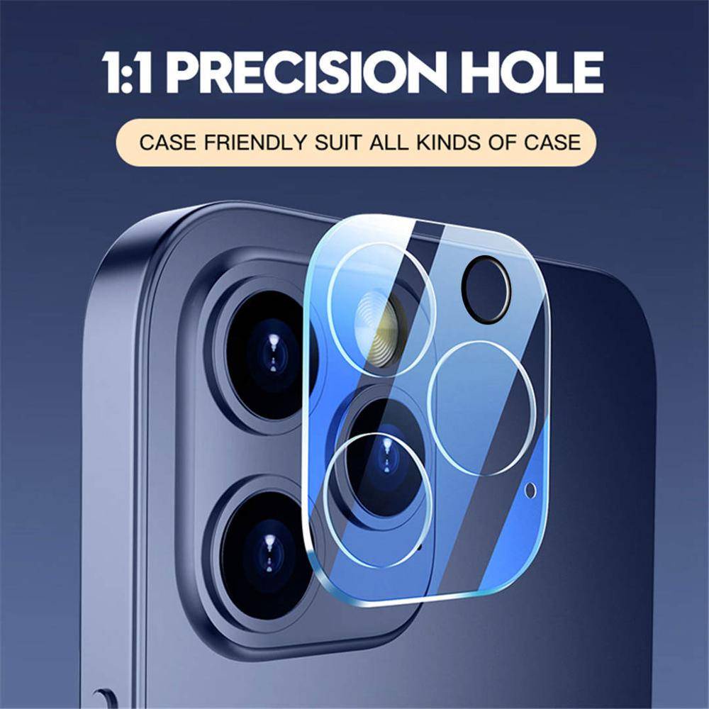 Kính cường lực bảo vệ ống kính camera sau điện thoại thích hợp cho iPhone 13 12 11 Pro Max Mini 11 Pro Max
