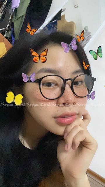 Kính gọng tròn Nobita🖤