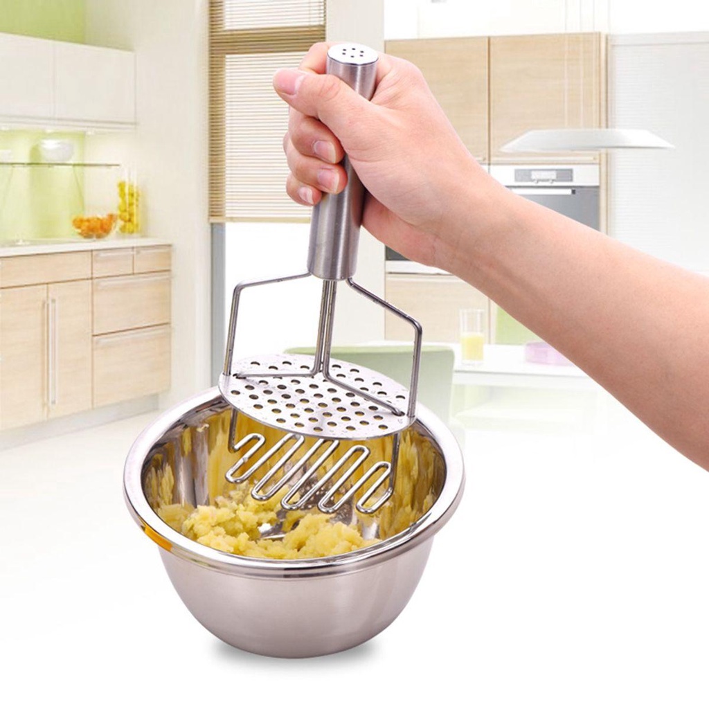 AUGUSTINA Dụng Cụ Nghiền Khoai Tây Bằng Thép Không Gỉ