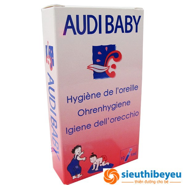 Làm sạch ráy tai Audi Baby