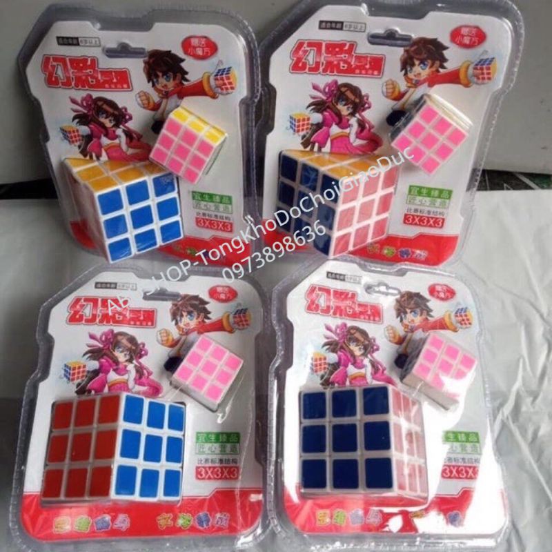 Rubik 3x3 MAGIC CUBE💝Đồ Chơi Rubik 3 Tầng Khối Lập Phương💝Hàng Cao Cấp Xoay Trơn Cực Bền-Tăng Trí Nhớ Tư Duy Cho Bé