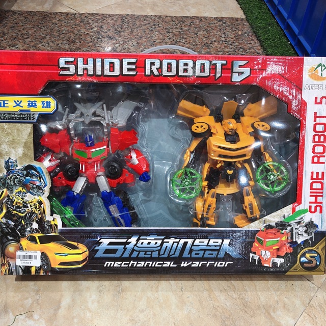 Bộ đồ chơi robbot biến hình Transformer