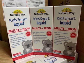 Nature's Way Kids Smart Liquid Multi + Iron