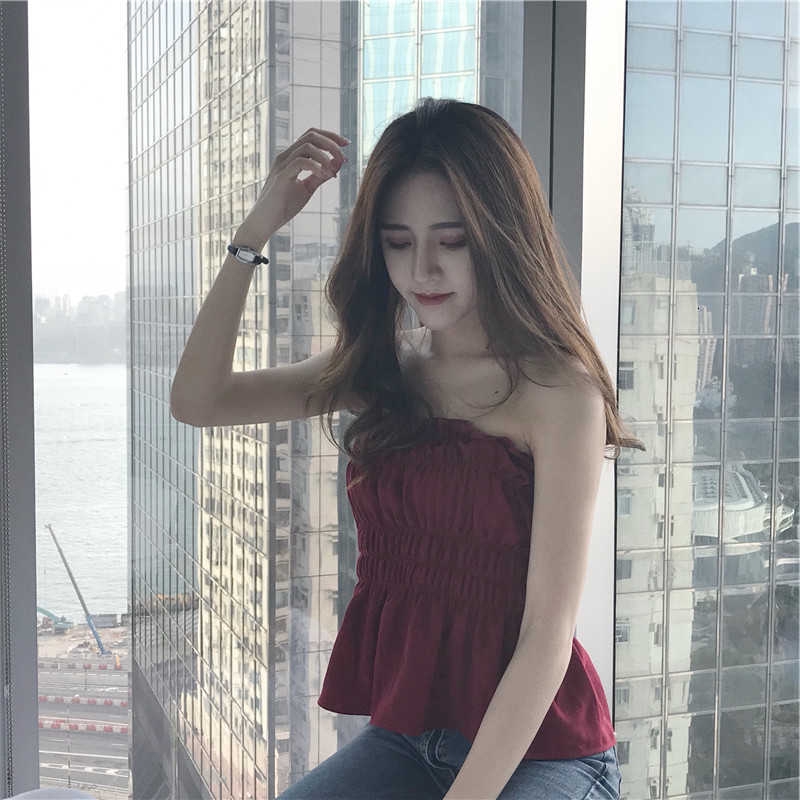 [Mã FAMAYWA giảm 10K đơn 50K] Áo thun nữ ngắn tay thiết kế mỏng xinh xắn thời trang theo phong cách hàn quốc | BigBuy360 - bigbuy360.vn