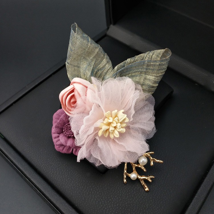 Cài áo thời trang hình hoa dễ thương GC285