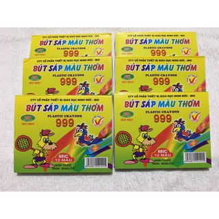 Bút sáp màu thơm MIC 12 màu