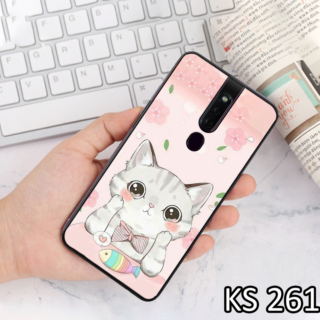 [FreeShip ExTra] Ốp lưng Oppo F9 - Oppo F11 - Oppo F11 Pro - Ốp điện thoại Oppo in hình mèo con đáng yêu