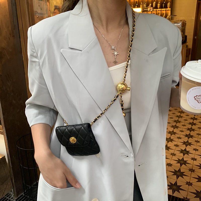 Túi đeo chéo mini hình hộp tai nghe độc đáo