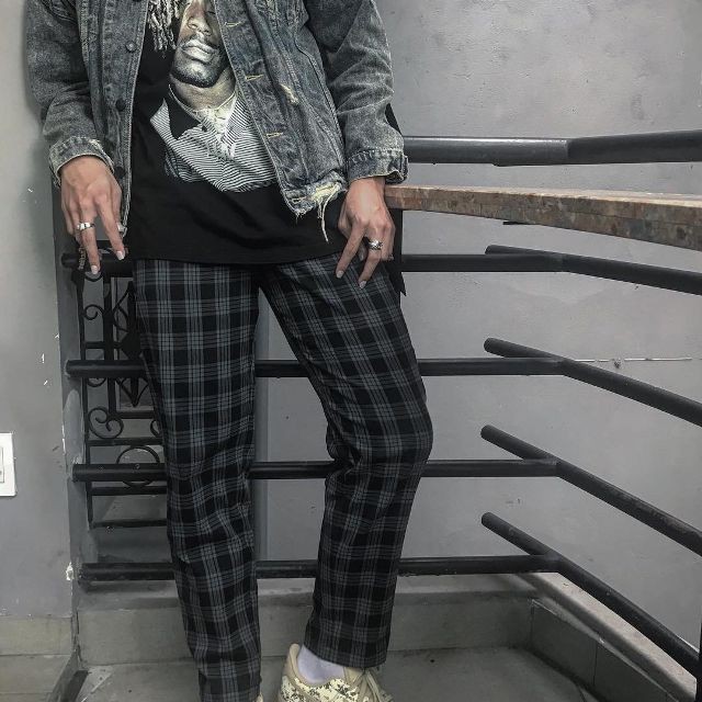 Quần CARO UNISEX - XANH ĐEN | BigBuy360 - bigbuy360.vn