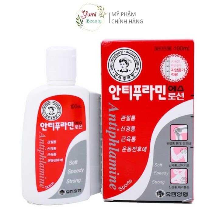 Dầu nóng xoa bóp Antiphlamine Hàn Quốc 100ml