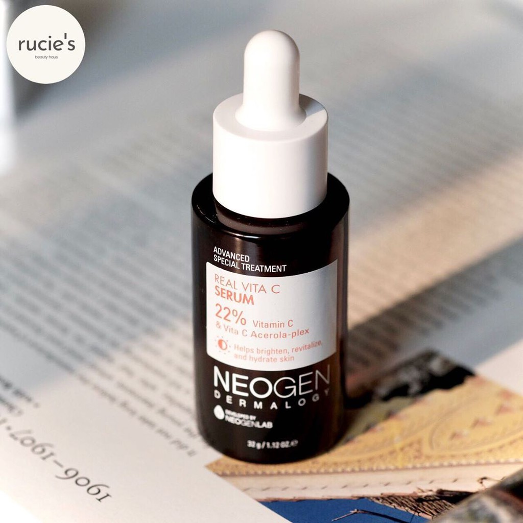 [Có Bill] DATE XA Tinh chất làm sáng da Vitamin C NEOGEN DERMALOGY REAL VITA C SERUM 30ml