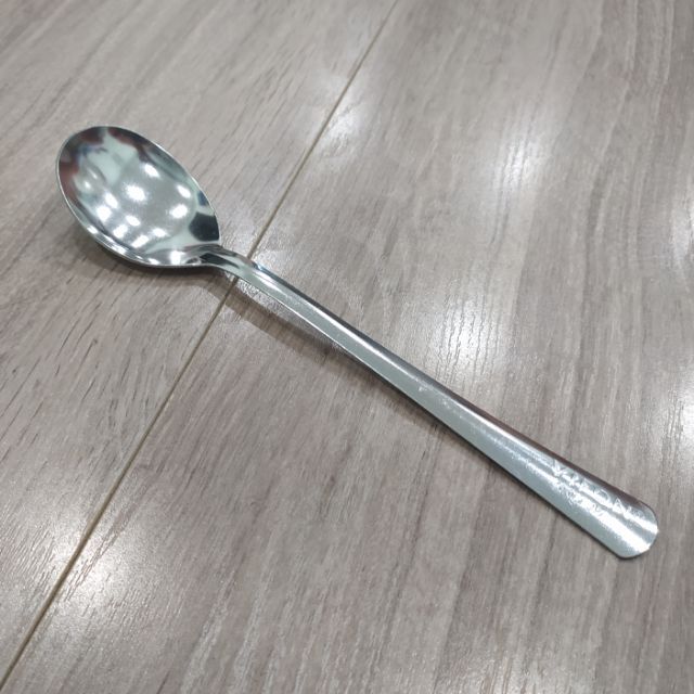 Combo 10 muỗng ăn cơm inox dài 18.8cm Gia Phú