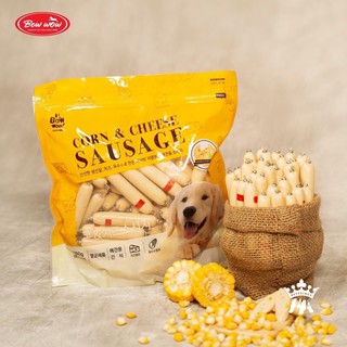 Xúc xích Phô mai và Bắp cho chó Bowwow Corn and Cheese Sausage 80 que