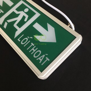 Đèn Exit 2 Mặt Mũi Tên Chỉ Hướng 2 Chiều - EX02-02
