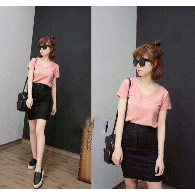 Set 3 Áo HM Cổ tim