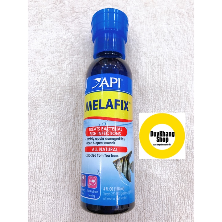 API Melafix 118ml, Thảo Dược Chăm Sóc Cá Cảnh, Nấm Khuẩn Gây Hại