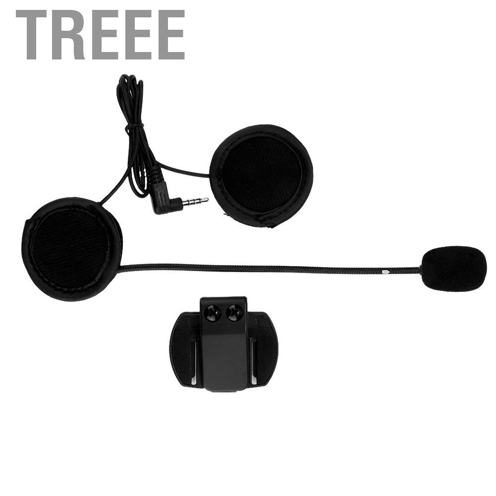 Tai Nghe Bluetooth Không Dây Treee V6 1200m Cho Người Đi Xe Mô Tô