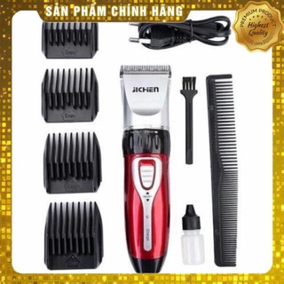 Tông Đơ Cắt Tóc Gia Đình, Trẻ Em Jichen JC-0817 Cao Cấp (Đỏ)