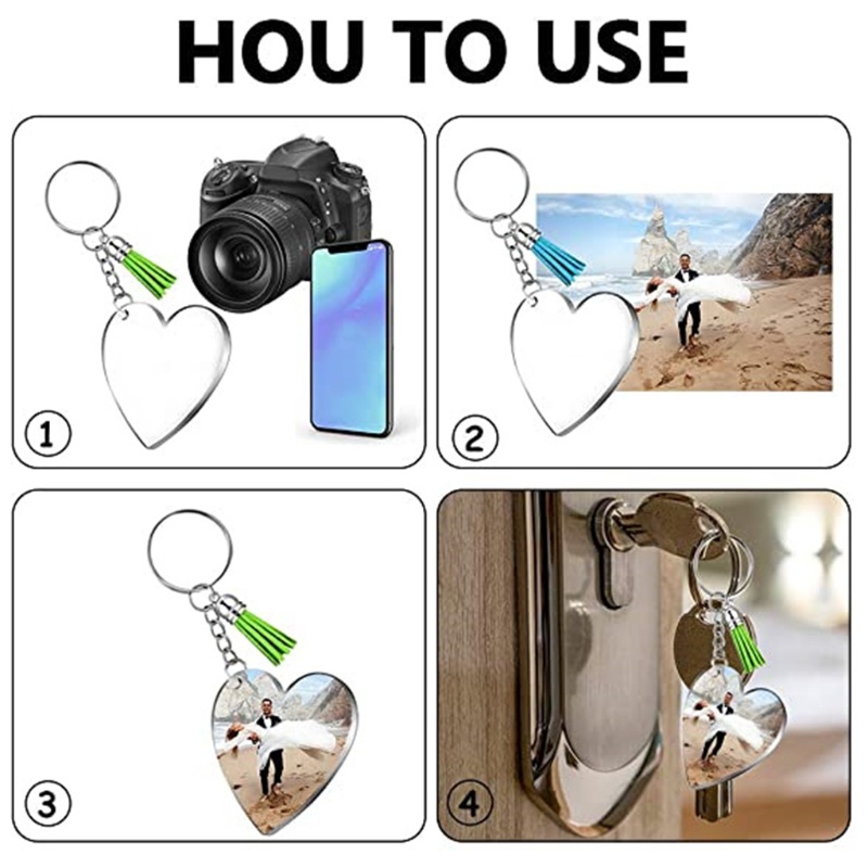 Sa Set 90 Mặt Dây Chuyền Hình Trái Tim Nhiều Màu Sắc Bằng Acrylic