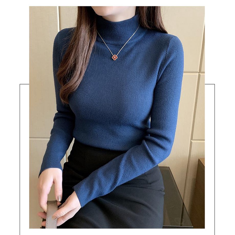 Áo Len Tăm Nhung Dài Tay Giữ Nhiệt Cao Cấp Chất Len Mềm Mịn Co Giãn Thoải Mái | BigBuy360 - bigbuy360.vn