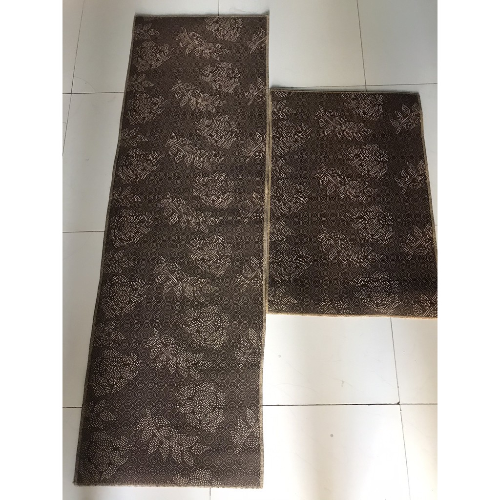 [THANH LÍ] - Bộ 02 thảm bếp gồm 40cm x 60 cm và 40cm x 120cm