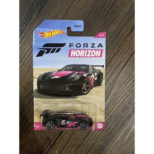 Xe mô hình đồ chơi Hotwheels cơ bản 1:64 - FORZA HORIZON - Corvette C7.R