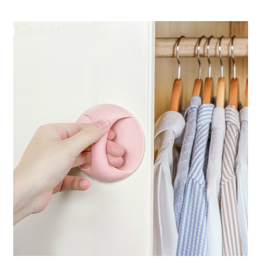 Tay nắm cửa tủ Ngăn Kéo cửa phòng cửa sổ loại dán tiện lợi, Gắn Cửa Kính, Cửa Tủ Lạnh đa năng TNC SUVADO