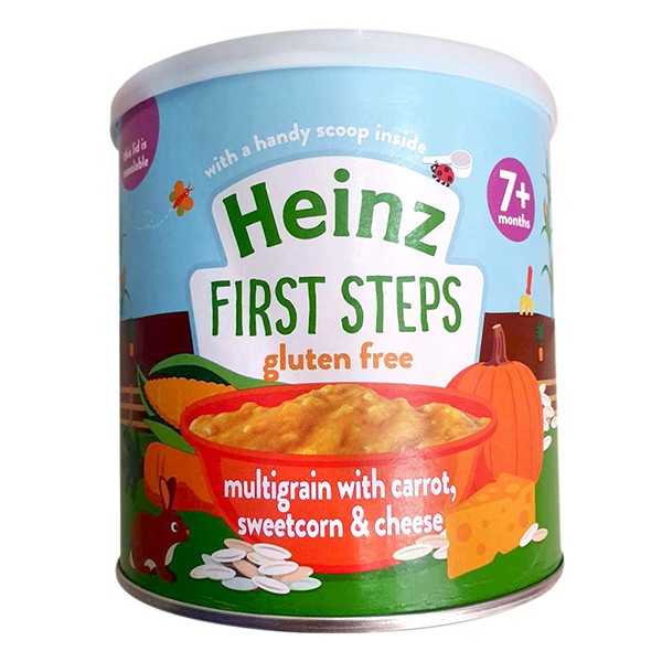 [Date 01/2023] Bột Heinz 200-240g cho bé từ 6 tháng tuổi