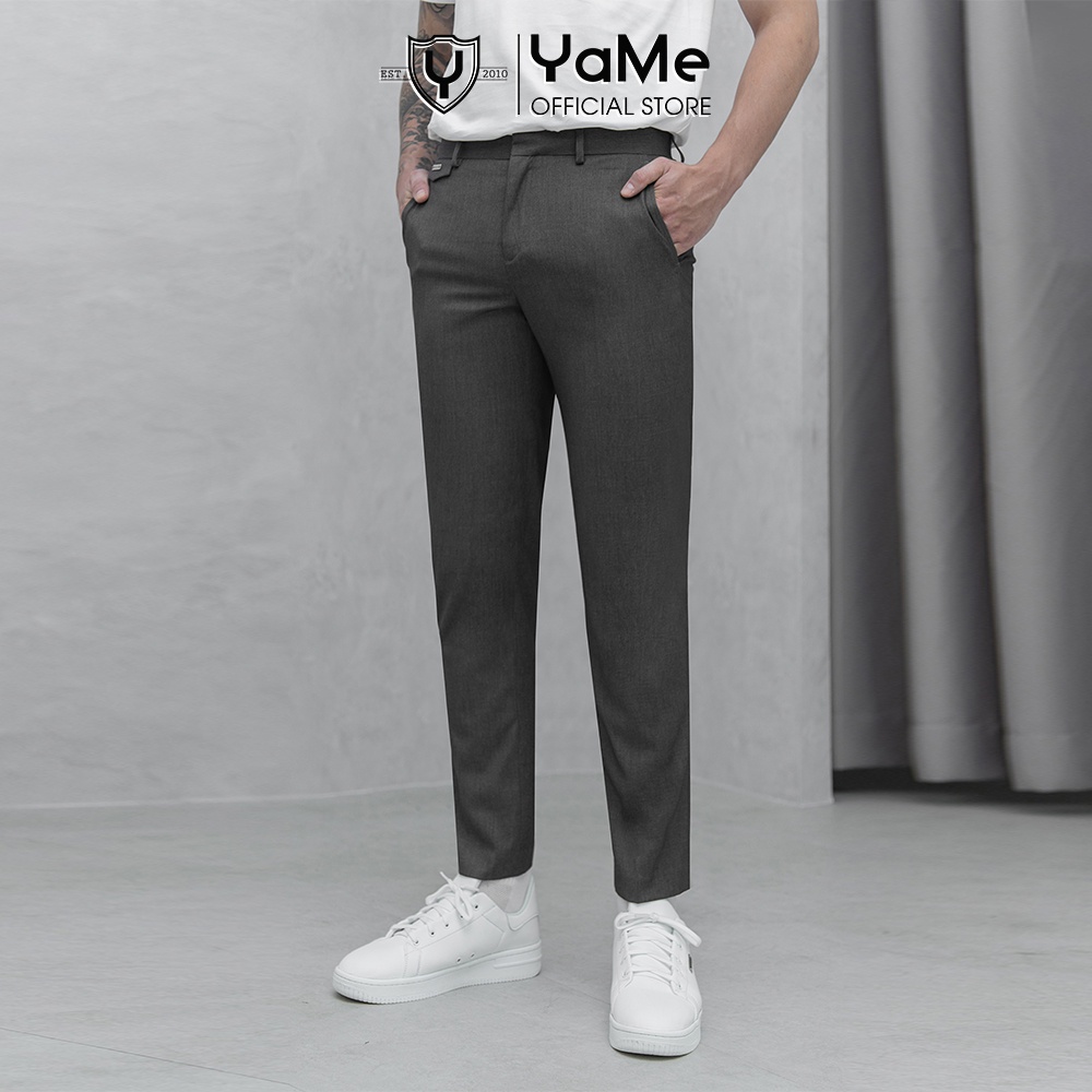 Quần Tây Dài Nam Tối Giản Thương Hiệu Y2010 M3 21220 |YaMe|